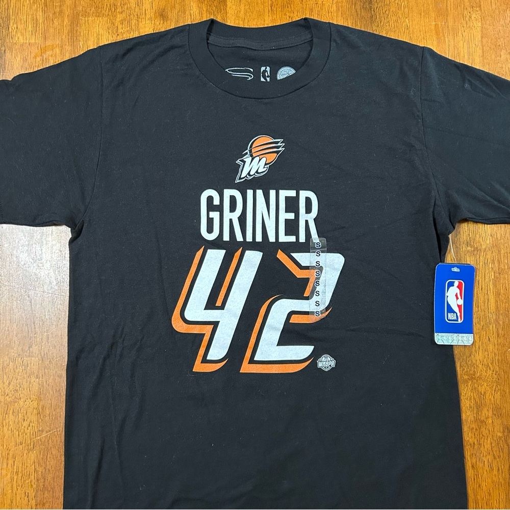 Phoenix Mercury WNBA Shirt | Brittney Griner #42 Tee | Women Small |NBA Licensed - Picture 2 of 11